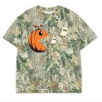 Custom Printed Camo Oversized Box S/S Tee 7.5 OZ Thumbnail