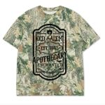 Custom Printed Camo Oversized Box S/S Tee 7.5 OZ Thumbnail
