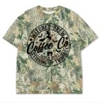 Custom Printed Camo Oversized Box S/S Tee 7.5 OZ Thumbnail
