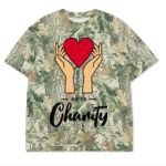 Custom Printed Camo Oversized Box S/S Tee 7.5 OZ Thumbnail