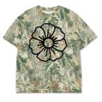 Custom Printed Camo Oversized Box S/S Tee 7.5 OZ Thumbnail