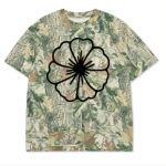 Custom Printed Camo Oversized Box S/S Tee 7.5 OZ Thumbnail