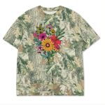 Custom Printed Camo Oversized Box S/S Tee 7.5 OZ Thumbnail