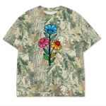 Custom Printed Camo Oversized Box S/S Tee 7.5 OZ Thumbnail