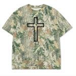 Custom Printed Camo Oversized Box S/S Tee 7.5 OZ Thumbnail