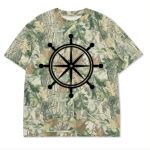 Custom Printed Camo Oversized Box S/S Tee 7.5 OZ Thumbnail
