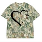 Custom Printed Camo Oversized Box S/S Tee 7.5 OZ Thumbnail