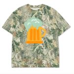 Custom Printed Camo Oversized Box S/S Tee 7.5 OZ Thumbnail