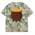 Custom Printed Camo Oversized Box S/S Tee 7.5 OZ Thumbnail