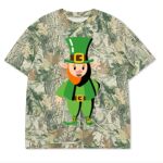 Custom Printed Camo Oversized Box S/S Tee 7.5 OZ Thumbnail