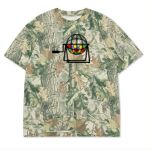 Custom Printed Camo Oversized Box S/S Tee 7.5 OZ Thumbnail
