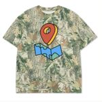 Custom Printed Camo Oversized Box S/S Tee 7.5 OZ Thumbnail