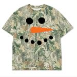 Custom Printed Camo Oversized Box S/S Tee 7.5 OZ Thumbnail