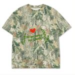 Custom Printed Camo Oversized Box S/S Tee 7.5 OZ Thumbnail