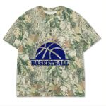 Custom Printed Camo Oversized Box S/S Tee 7.5 OZ Thumbnail