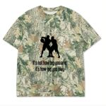 Custom Printed Camo Oversized Box S/S Tee 7.5 OZ Thumbnail
