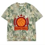 Custom Printed Camo Oversized Box S/S Tee 7.5 OZ Thumbnail