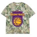 Custom Printed Camo Oversized Box S/S Tee 7.5 OZ Thumbnail