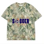 Custom Printed Camo Oversized Box S/S Tee 7.5 OZ Thumbnail