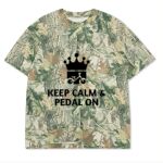 Custom Printed Camo Oversized Box S/S Tee 7.5 OZ Thumbnail