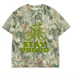 Custom Printed Camo Oversized Box S/S Tee 7.5 OZ Thumbnail