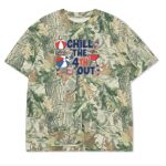 Custom Printed Camo Oversized Box S/S Tee 7.5 OZ Thumbnail