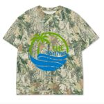 Custom Printed Camo Oversized Box S/S Tee 7.5 OZ Thumbnail