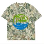 Custom Printed Camo Oversized Box S/S Tee 7.5 OZ Thumbnail