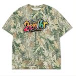 Custom Printed Camo Oversized Box S/S Tee 7.5 OZ Thumbnail