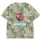Custom Printed Camo Oversized Box S/S Tee 7.5 OZ Thumbnail