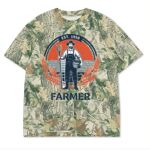 Custom Printed Camo Oversized Box S/S Tee 7.5 OZ Thumbnail