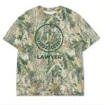 Custom Printed Camo Oversized Box S/S Tee 7.5 OZ Thumbnail