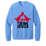 Unisex Sponge Fleece Raglan Sweatshirt Thumbnail