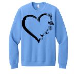 Unisex Sponge Fleece Raglan Sweatshirt Thumbnail