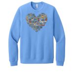 Unisex Sponge Fleece Raglan Sweatshirt Thumbnail