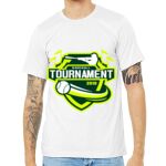 Unisex Heather CVC Short Sleeve Bella+Canvas Tee 3001CVC Thumbnail