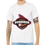 Unisex Heather CVC Short Sleeve Bella+Canvas Tee 3001CVC Thumbnail