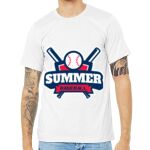 Unisex Heather CVC Short Sleeve Bella+Canvas Tee 3001CVC Thumbnail