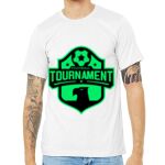 Unisex Heather CVC Short Sleeve Bella+Canvas Tee 3001CVC Thumbnail