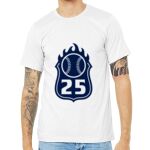 Unisex Heather CVC Short Sleeve Bella+Canvas Tee 3001CVC Thumbnail