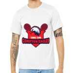 Unisex Heather CVC Short Sleeve Bella+Canvas Tee 3001CVC Thumbnail