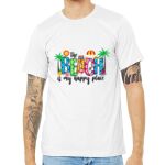 Unisex Heather CVC Short Sleeve Bella+Canvas Tee 3001CVC Thumbnail