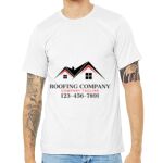 Unisex Heather CVC Short Sleeve Bella+Canvas Tee 3001CVC Thumbnail