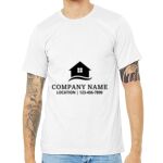 Unisex Heather CVC Short Sleeve Bella+Canvas Tee 3001CVC Thumbnail