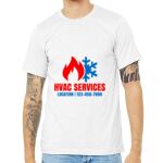 Unisex Heather CVC Short Sleeve Bella+Canvas Tee 3001CVC Thumbnail