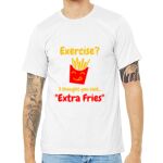 Unisex Heather CVC Short Sleeve Bella+Canvas Tee 3001CVC Thumbnail