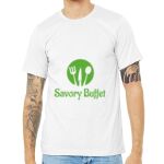 Unisex Heather CVC Short Sleeve Bella+Canvas Tee 3001CVC Thumbnail