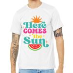 Unisex Heather CVC Short Sleeve Bella+Canvas Tee 3001CVC Thumbnail