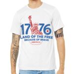 Unisex Heather CVC Short Sleeve Bella+Canvas Tee 3001CVC Thumbnail