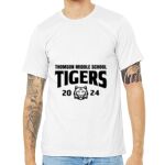 Unisex Heather CVC Short Sleeve Bella+Canvas Tee 3001CVC Thumbnail